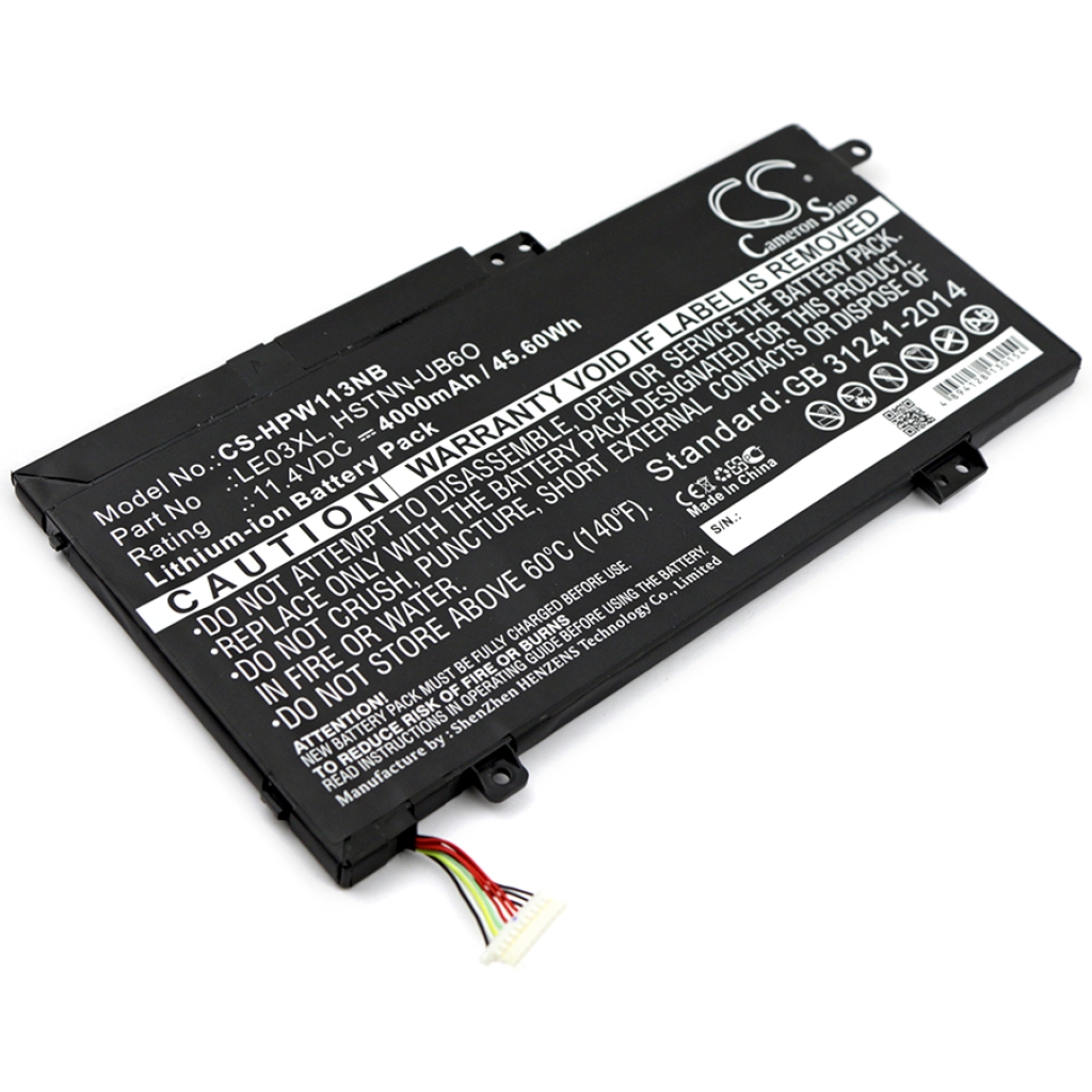 Notebook batterij HP CS-HPW113NB
