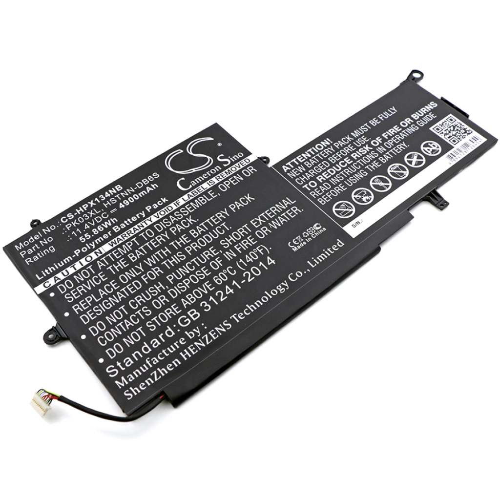 Batterijen Vervangt PK03XL