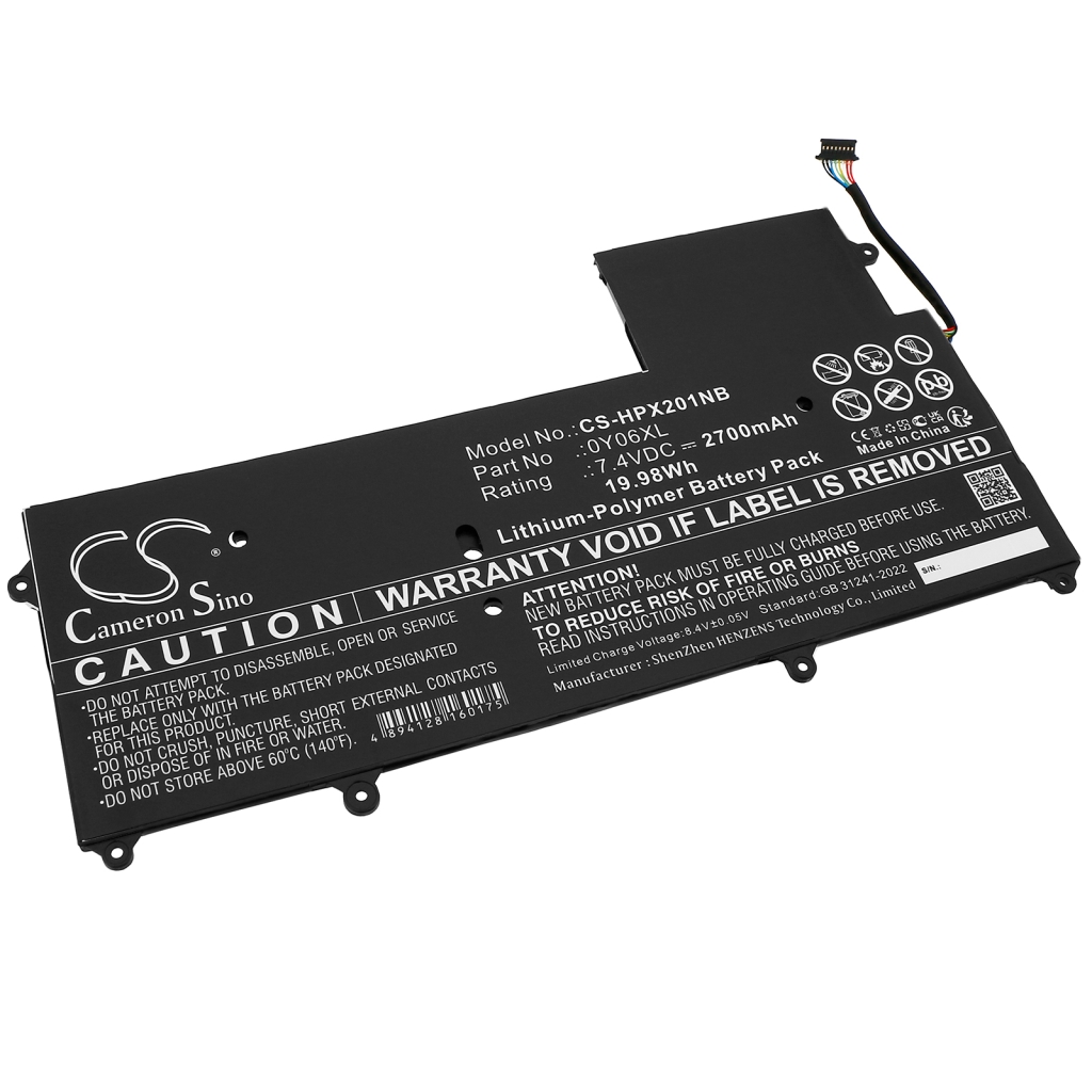 Batterij Vervangt OY06XL