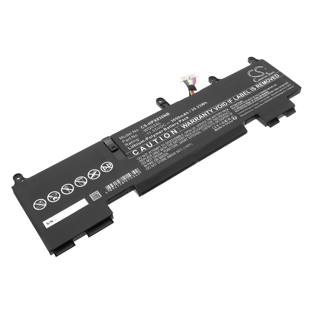 Notebook batterij HP CS-HPX830NB