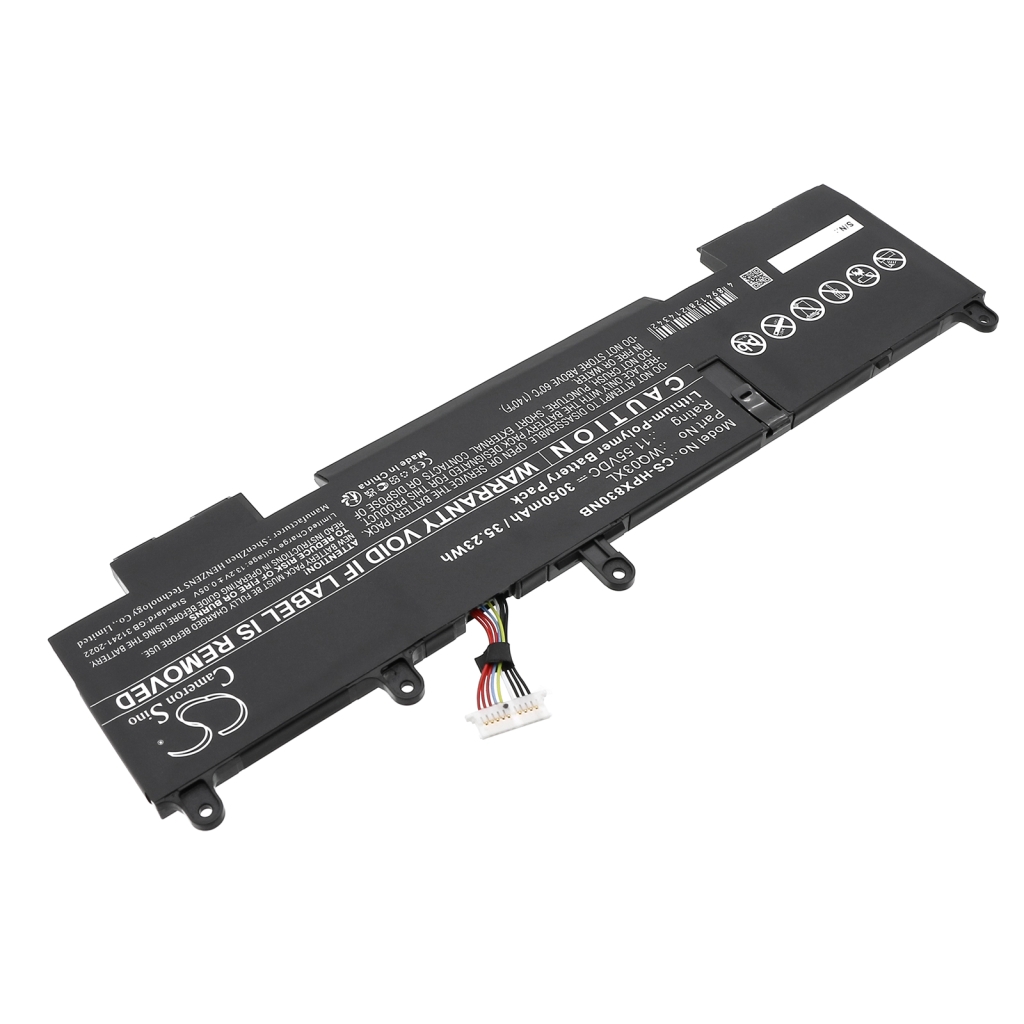 Notebook batterij HP CS-HPX830NB