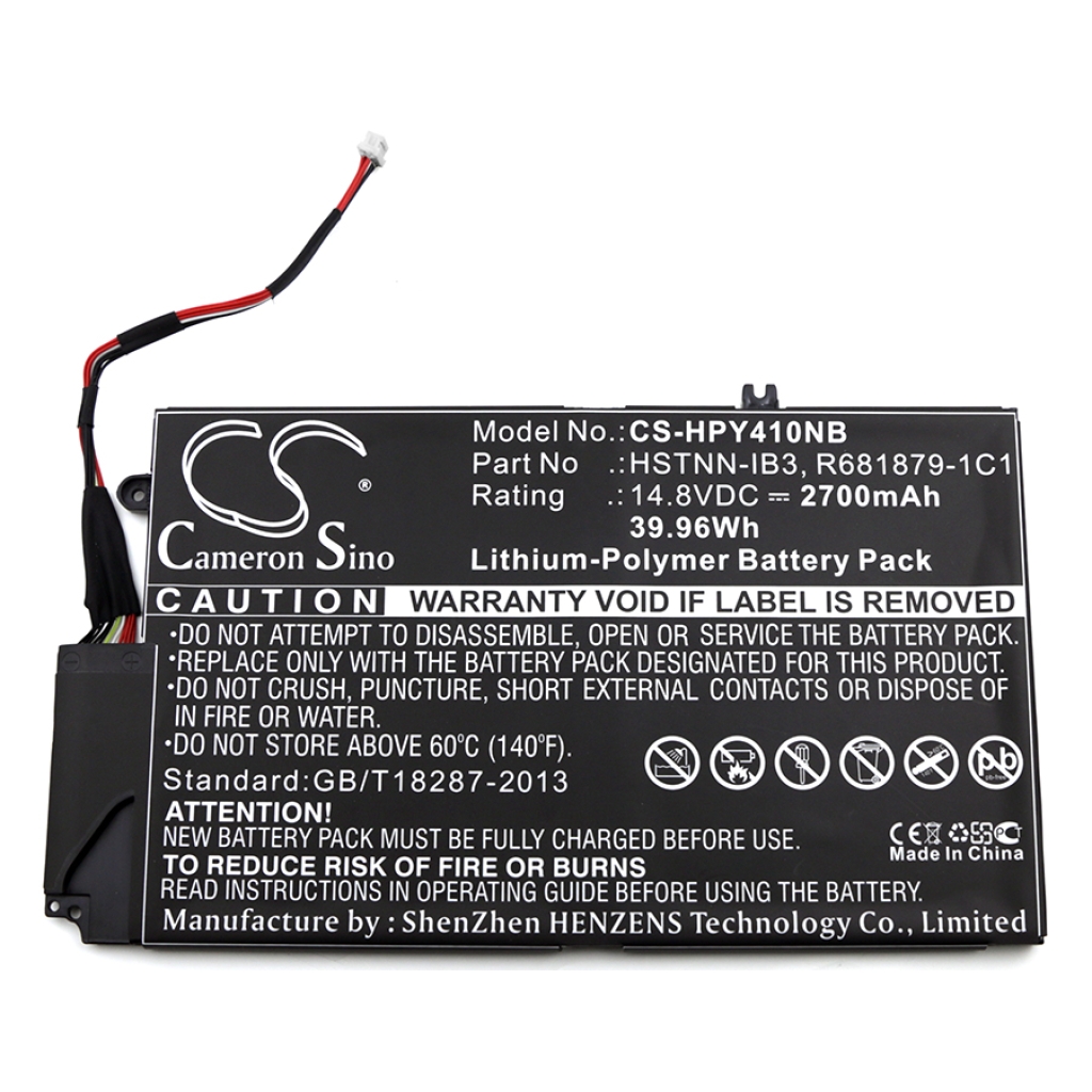 Notebook batterij HP CS-HPY410NB