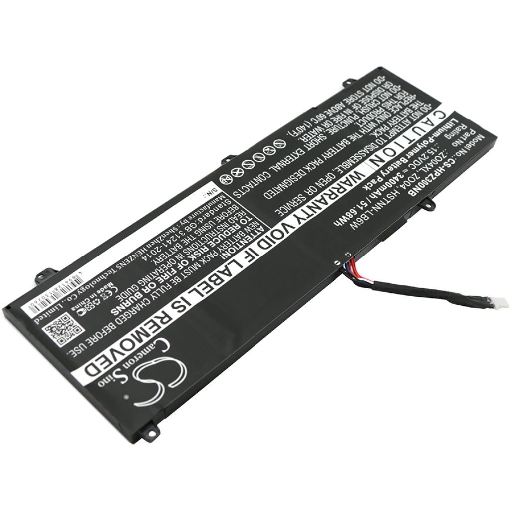 Batterijen Vervangt ZO04XL