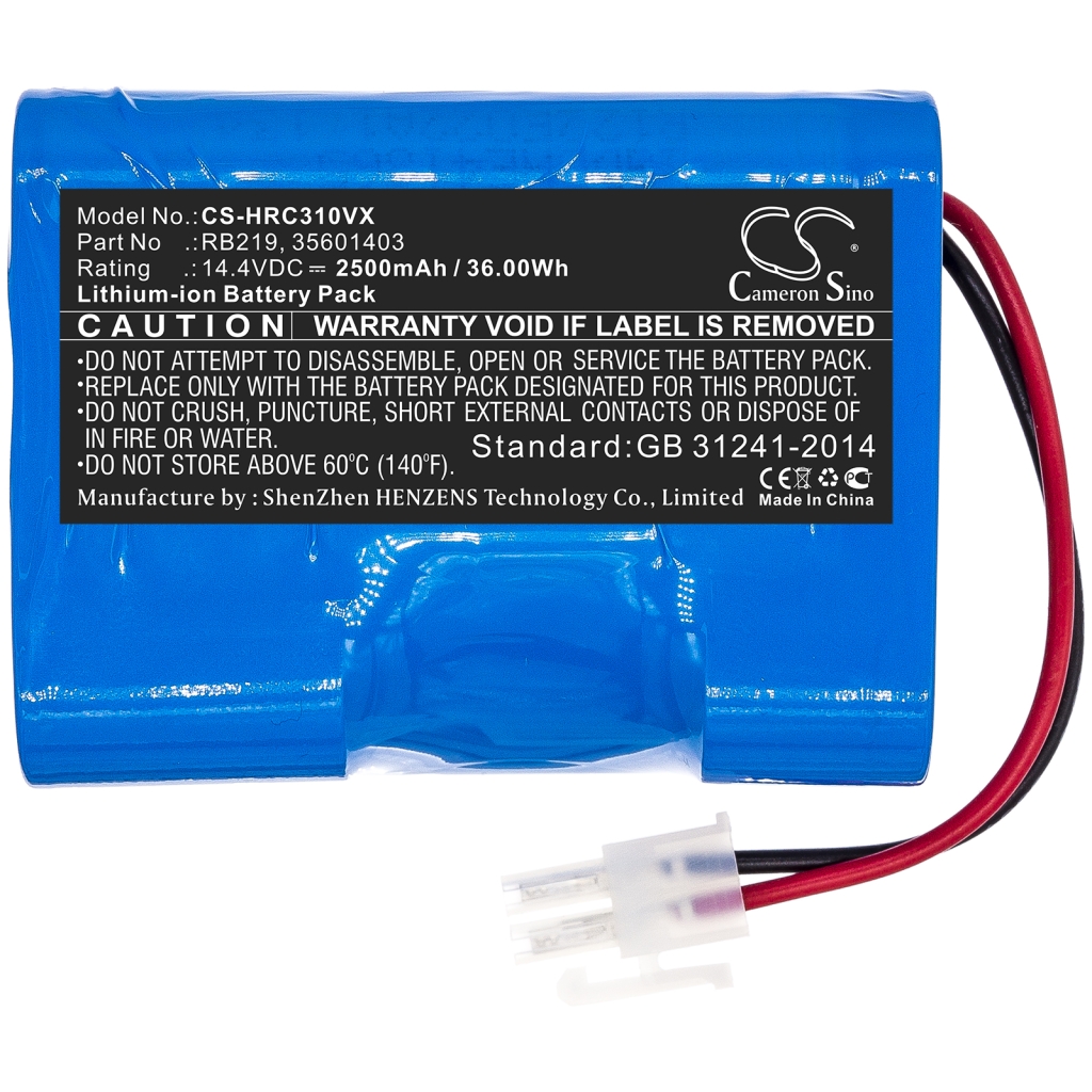 Batterijen voor stofzuigers Hoover CS-HRC310VX