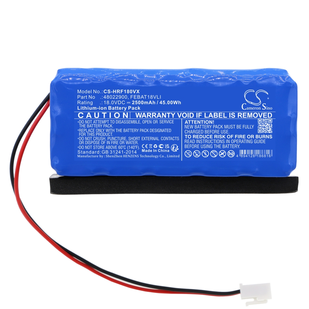 Batterijen voor stofzuigers Hoover CS-HRF180VX
