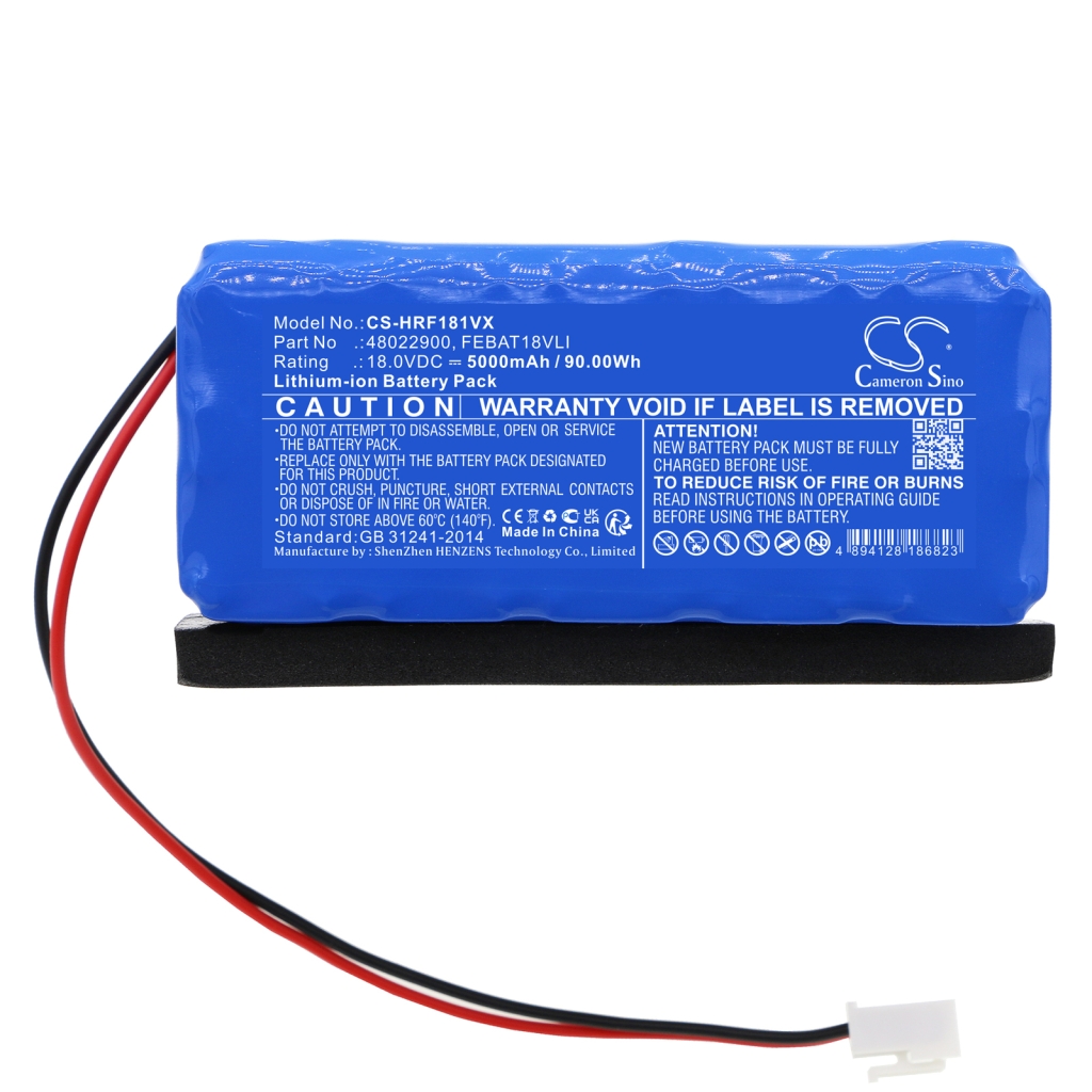 Batterijen voor stofzuigers Hoover CS-HRF181VX