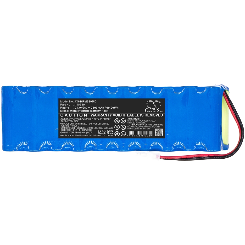 Compatibele batterijvervanging voor Hillrom 110539