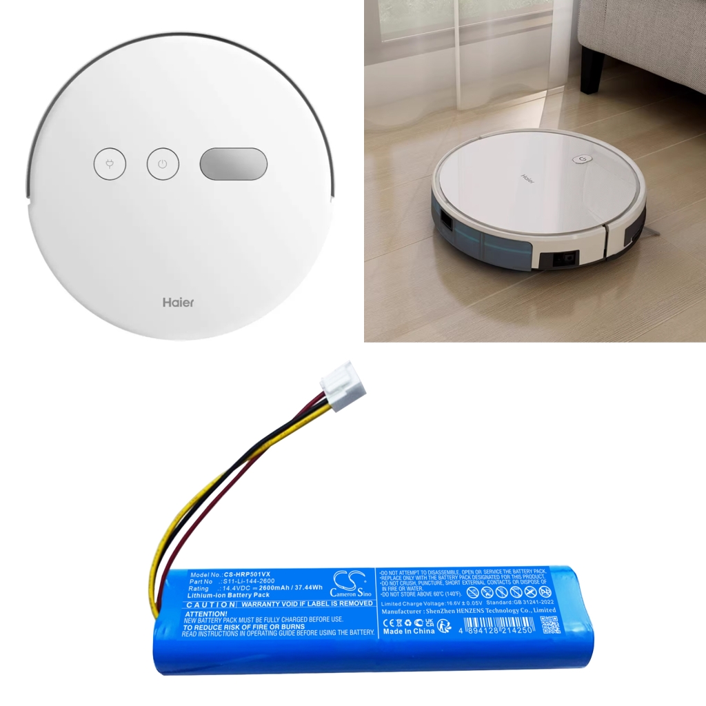 Batterijen voor stofzuigers Yeedi CS-HRP501VX