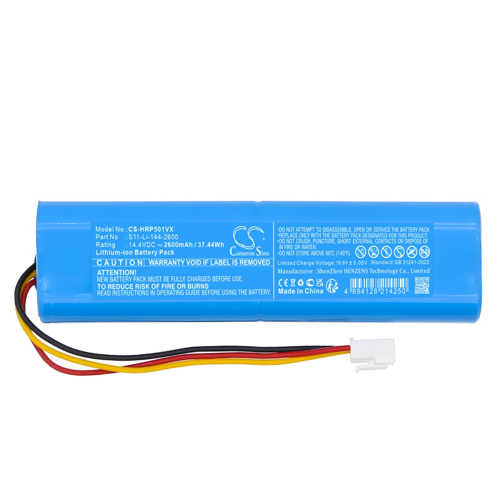 Batterijen voor stofzuigers Ecovacs CS-HRP501VX
