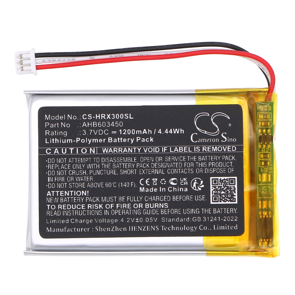 Batterijen BabyPhone Batterij CS-HRX300SL
