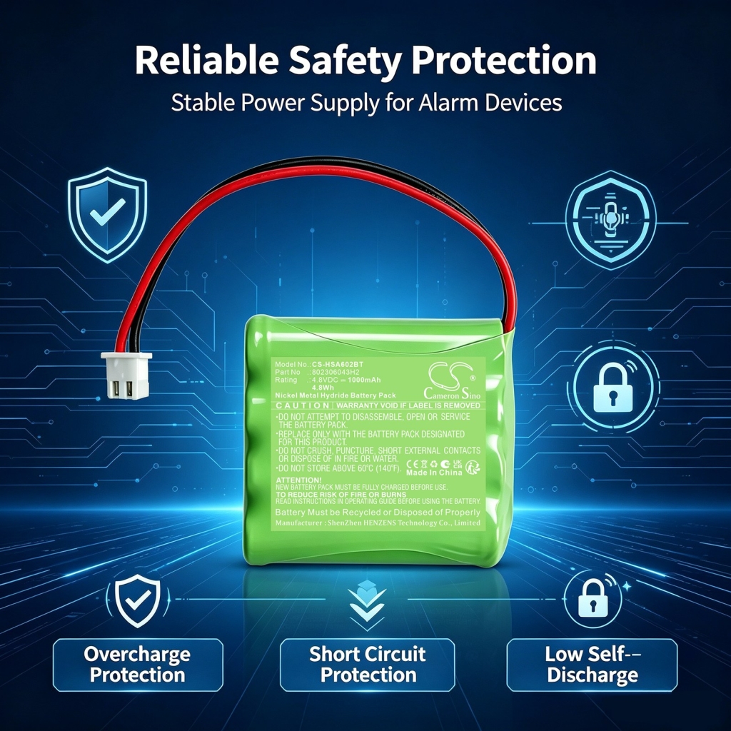 Battery compatible with Yale CS-HSA602BT