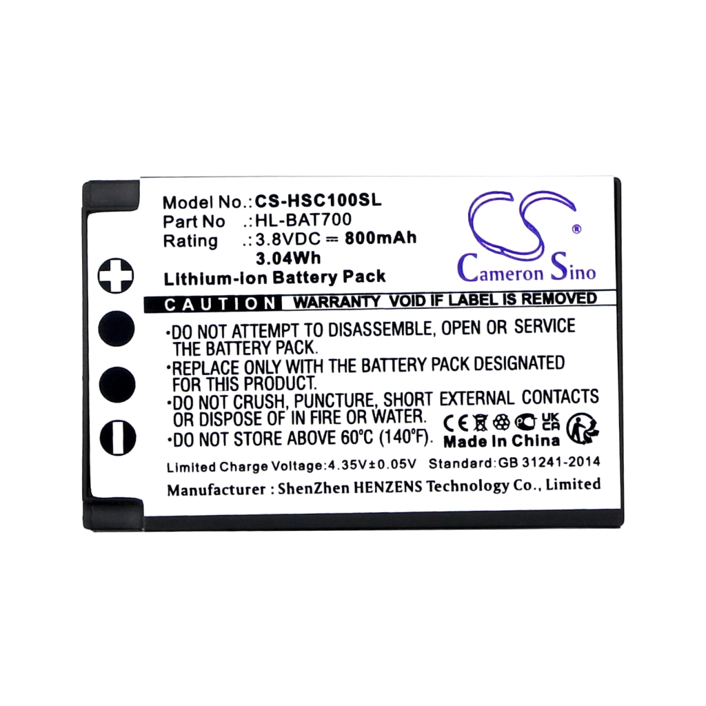 Batterij voor draadloze headset Hollyland Solidcom C1 Pro