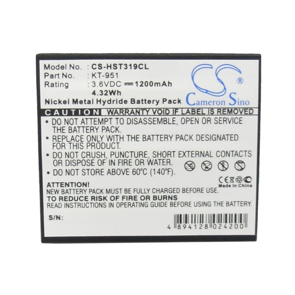 Draadloze telefoon batterij Loycom CS-HST319CL