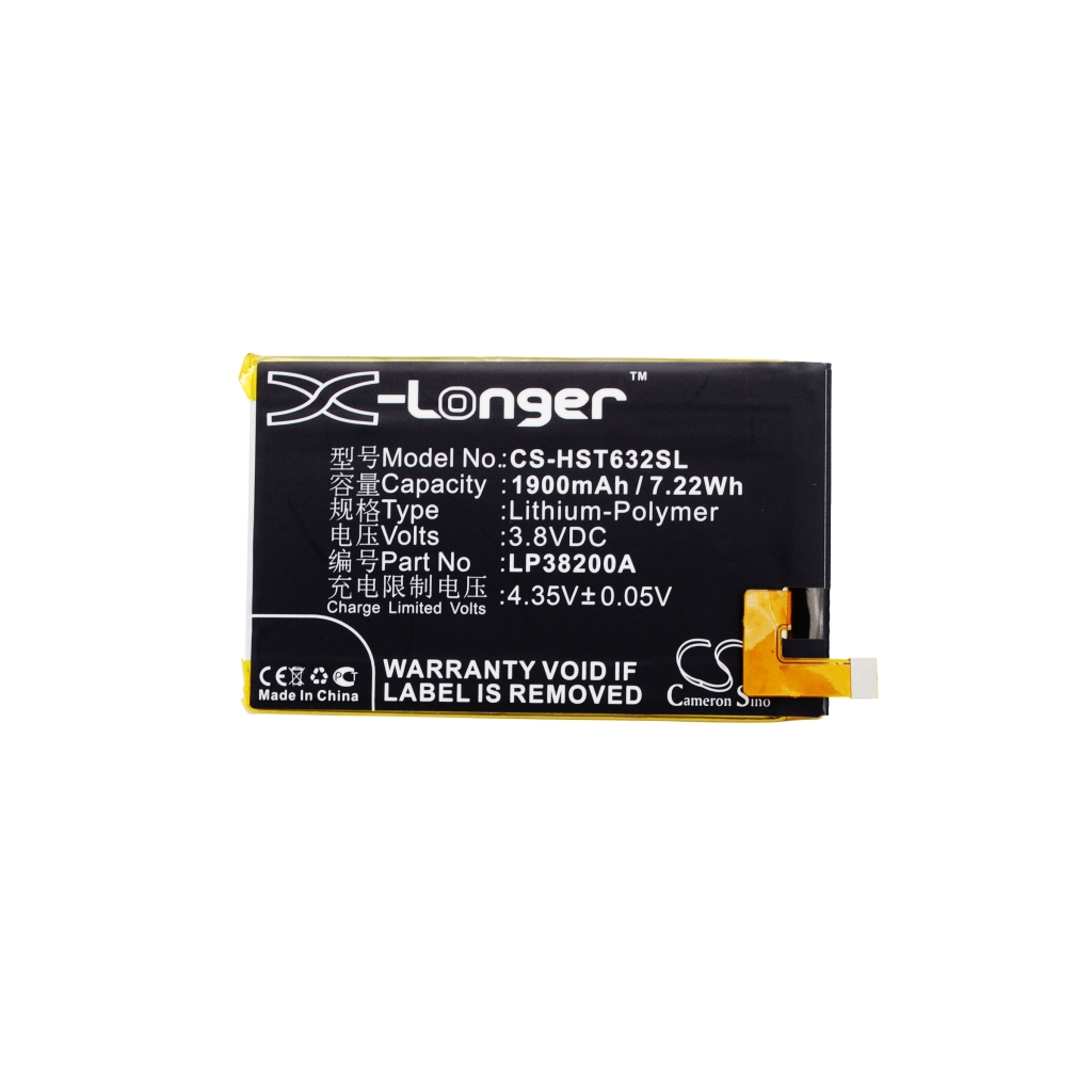 Battery compatible with Hisense CS-HST632SL
