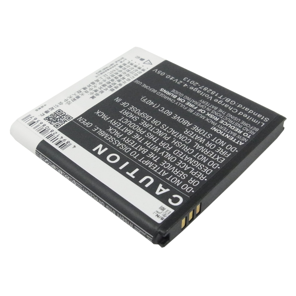 Cameron Sino X-Longer replacement smartphone battery 1700mAh - safety label with contacts