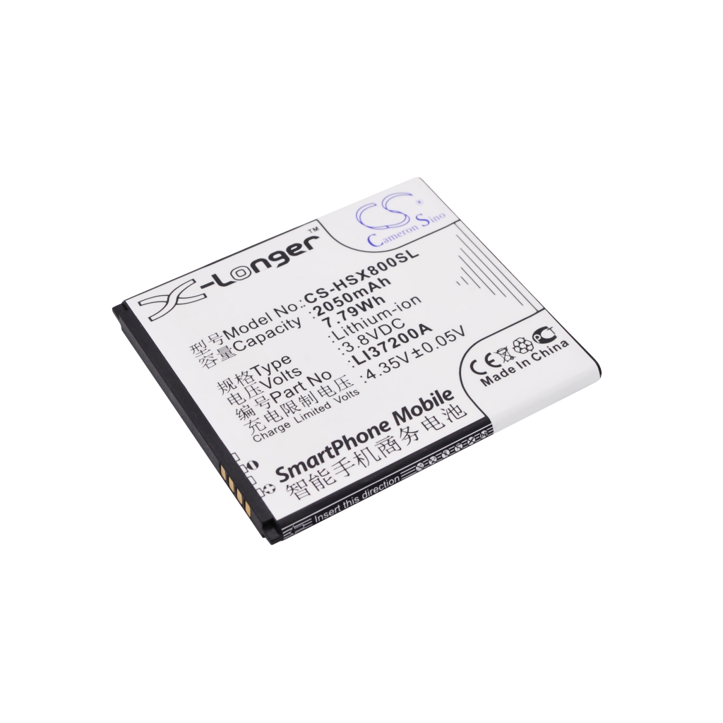 Compatibele batterijvervanging voor Hisense LI37200A