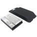Battery CS-HT6100XL with black cover — angled view from opposite side