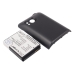 Cameron Sino CS-HT6325XL – inner side of back cover and battery caution label