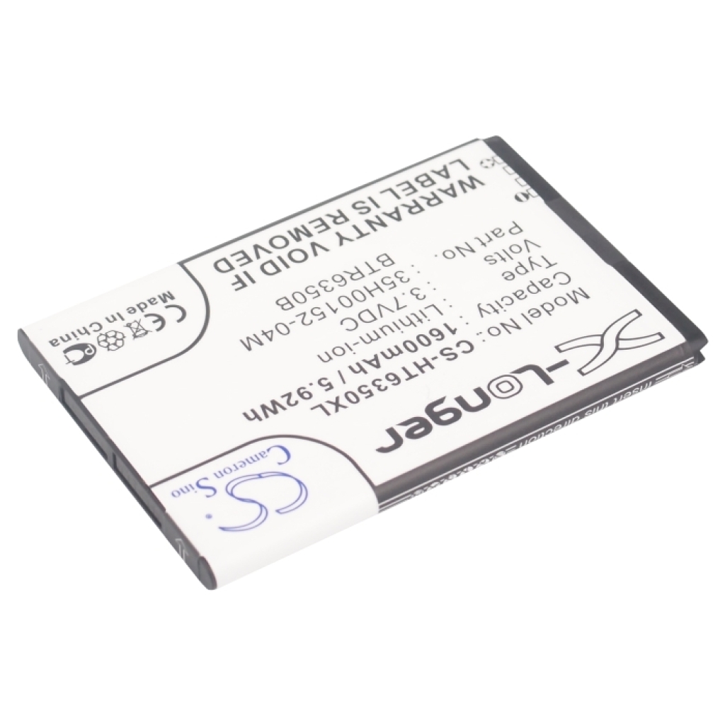 Cameron Sino CS-HT6350XL – reverse label side with caution text