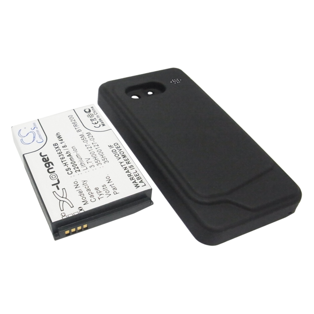 Battery compatible with Verizon HTC Sprint Google CS-HT6363XB