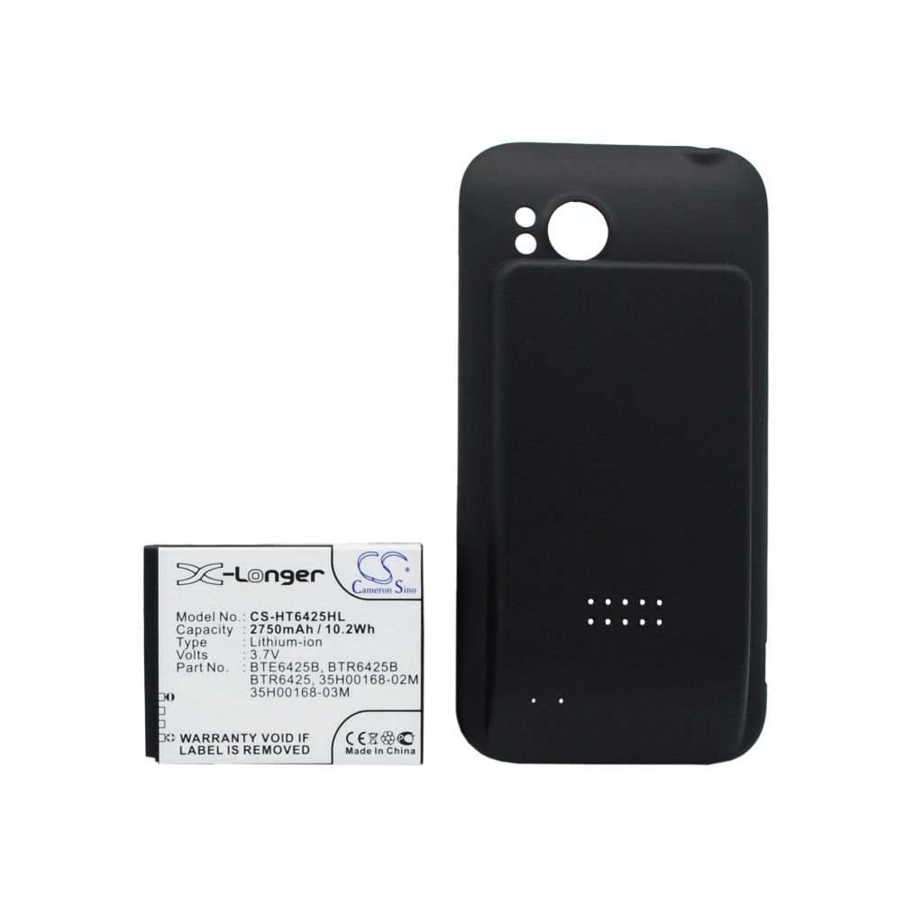 Battery compatible with Verizon HTC CS-HT6425HL
