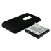 CS-HT8610BL battery with rubber cover with cutout, CS logo