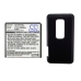 CS-HT8610XL 2400mAh Li-ion HTC EVO 3D battery + rubber cover