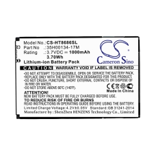 Compatibele batterijvervanging voor HTC 35H00134-17M