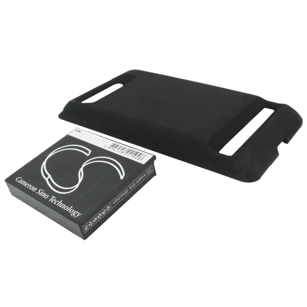 Cameron Sino CS-HT9188XL 3.7V 2400mAh extended battery + textured black cover