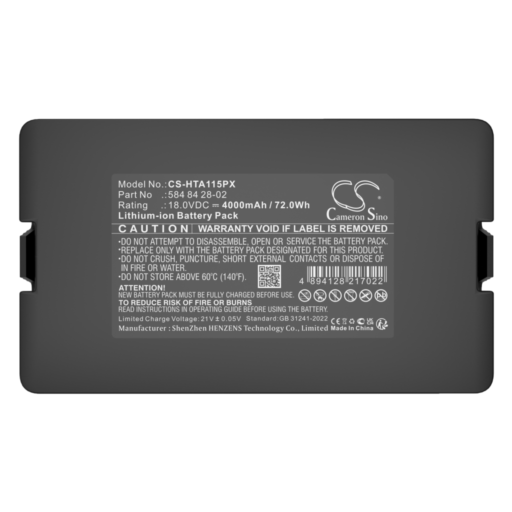 Batterijen Vervangt 584 85 28-03