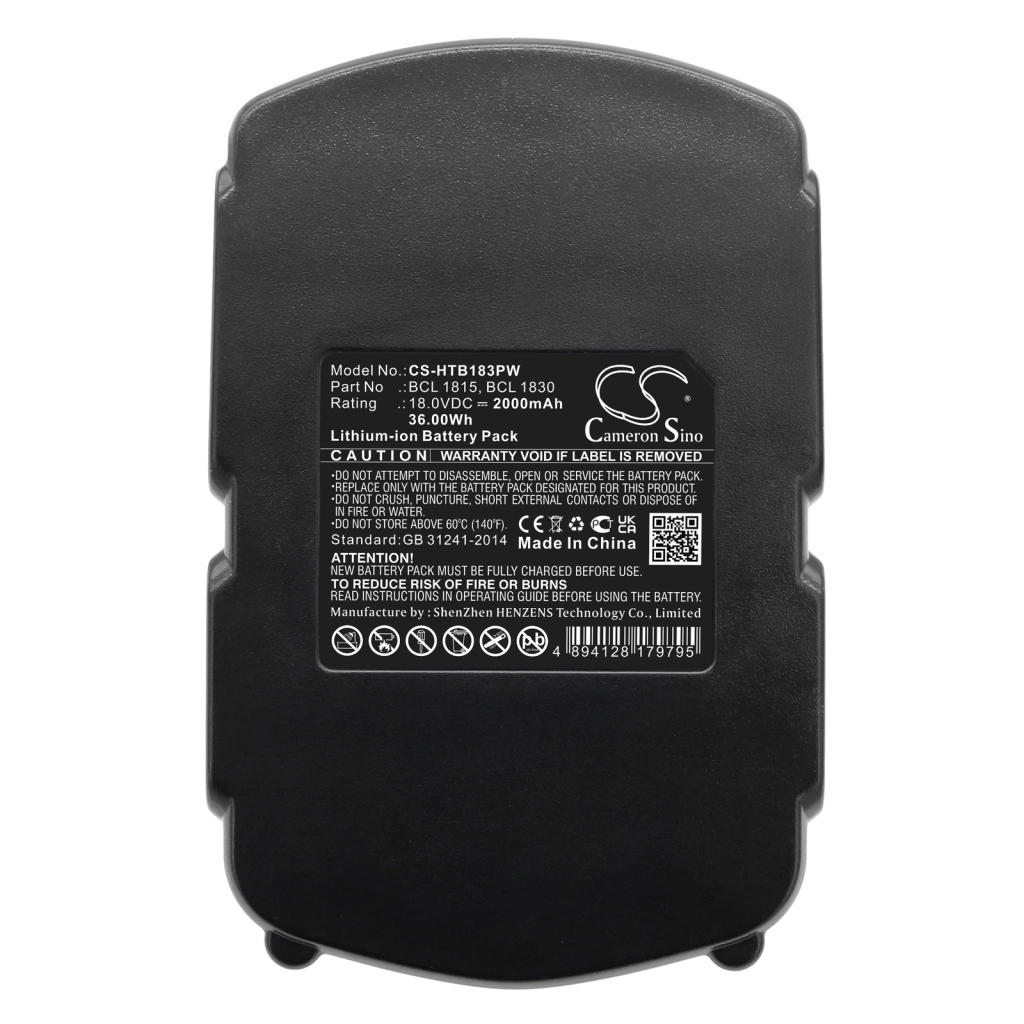 Batterijen Vervangt BCL 1815