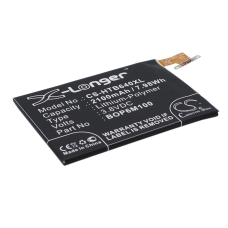 Compatibele batterijvervanging voor HTC 35H00216-00M,B0P6M100,BOP6M100