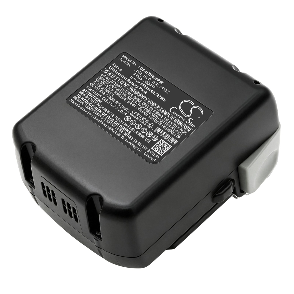 Batterijen compatibel met Hitachi CR 18DSAL 18DSL 18DSLP4 CS-HTB830PW
