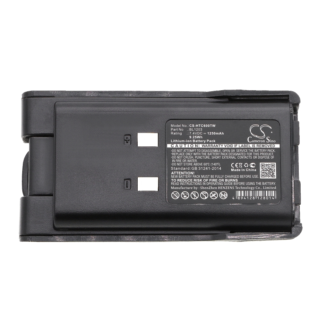 Batterijen Vervangt BL1203