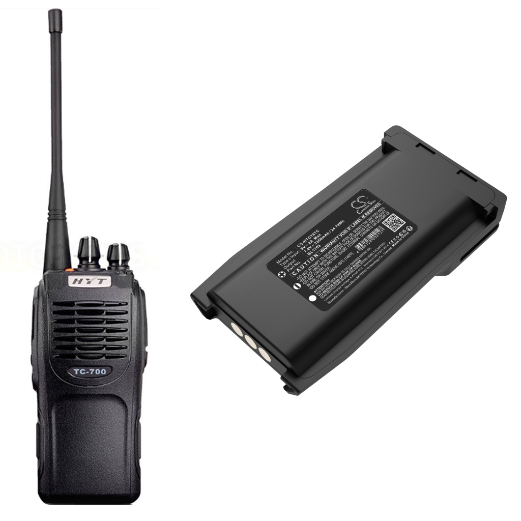 Batterij voor tweerichtingsradio HYT TC-710