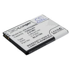 Compatible battery replacement for HTC 35H00194-00M,35H00194-04M,99H10905-00,BA S840,BA S850...