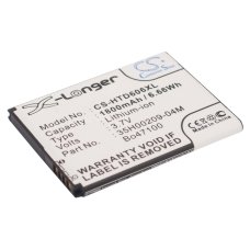 Compatibele batterijvervanging voor HTC 35H00209-04M,35H00209-25M,BO47100