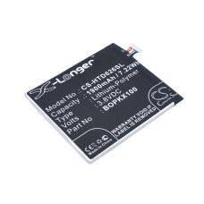 Compatibele batterijvervanging voor HTC 35H00237-00M,35H00237-01M,35H00237-04M,35H00237-05M,B0PKX100...