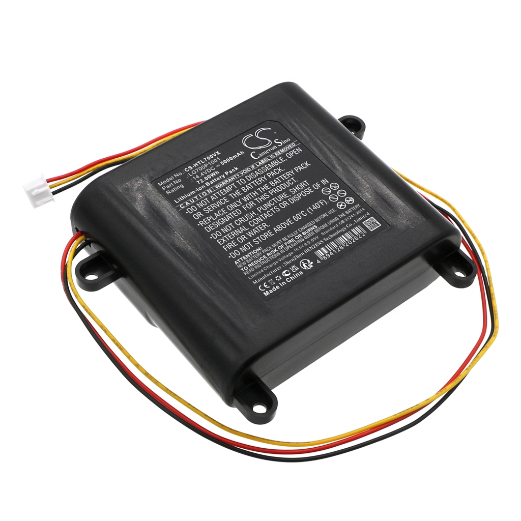 Compatibele batterijvervanging voor Hobot LG700P1001