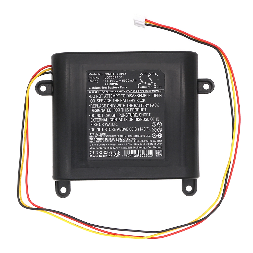 Compatibele batterijvervanging voor Hobot LG700P1001