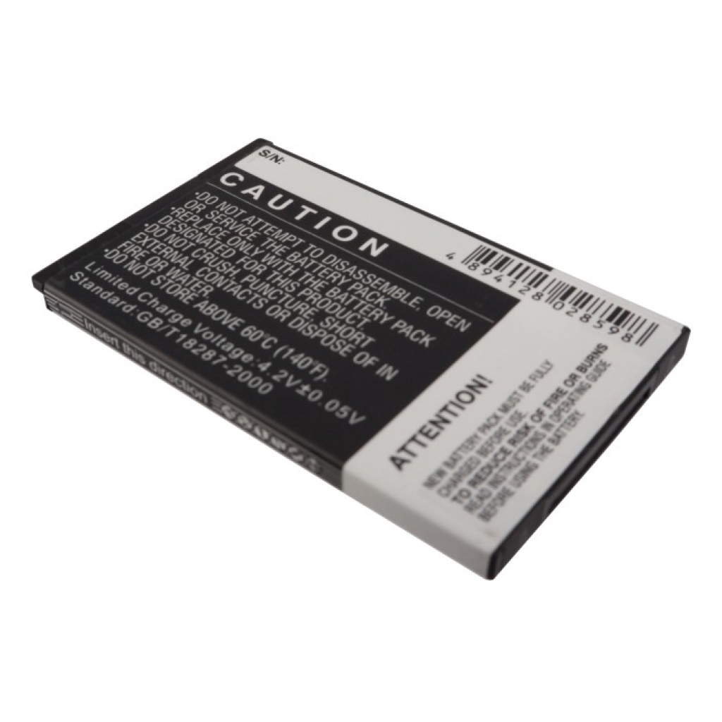 CS-HTP160SL battery rear side with contacts