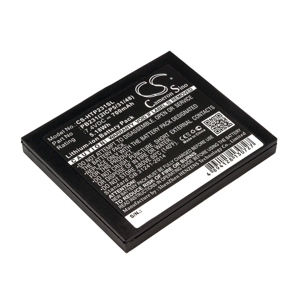 Batterijen Printerbatterij CS-HTP231SL