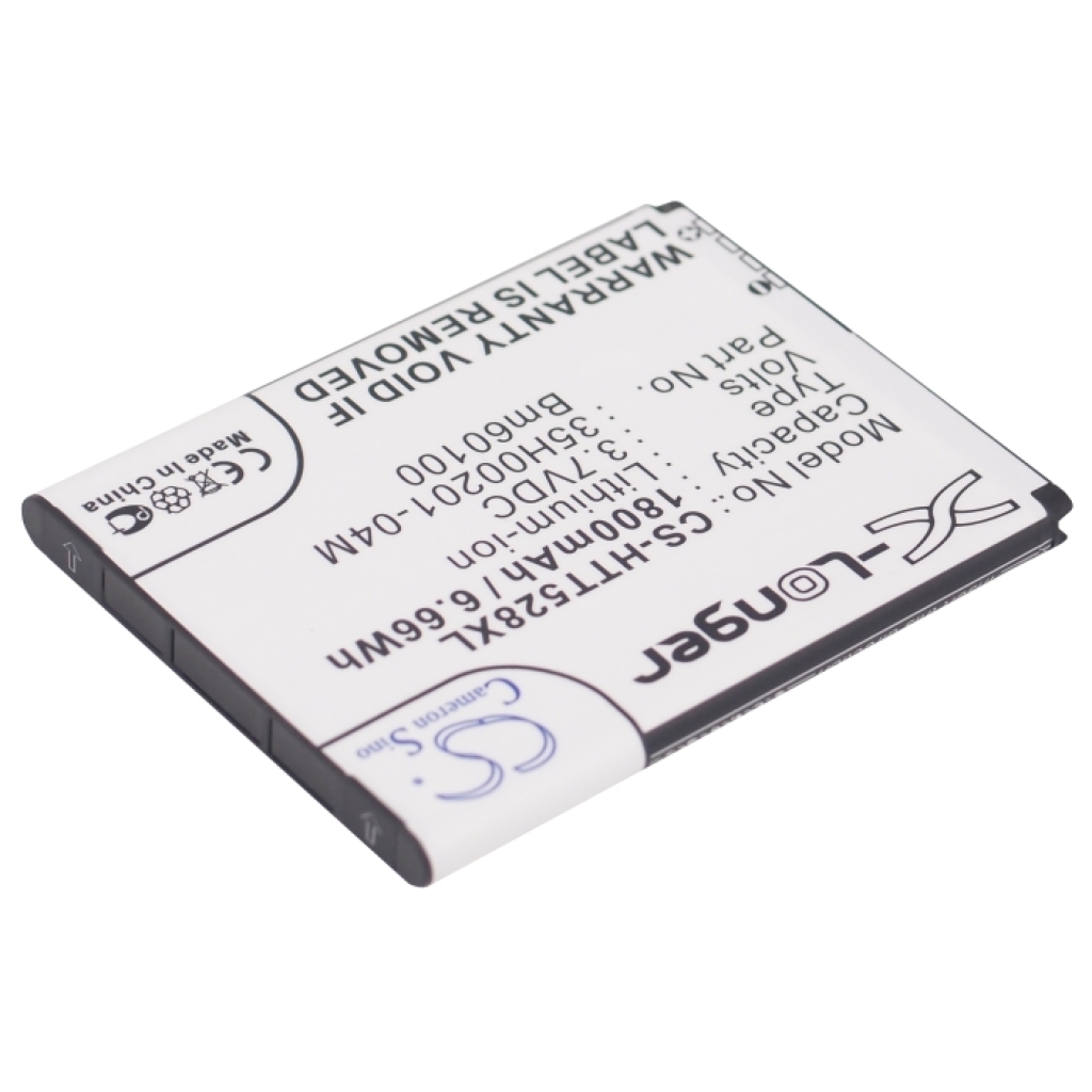 Battery compatible with HTC CS-HTT528XL