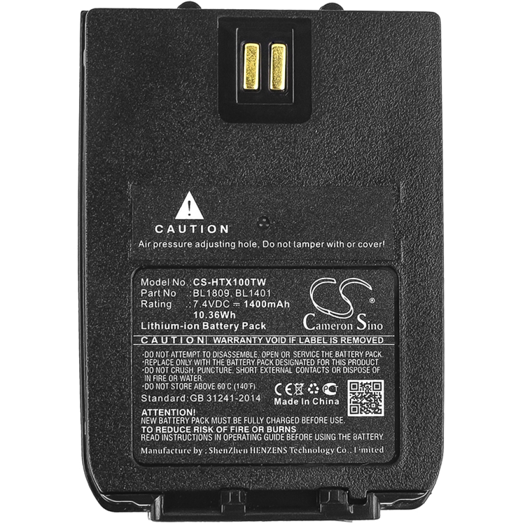 Batterij Vervangt BL1401