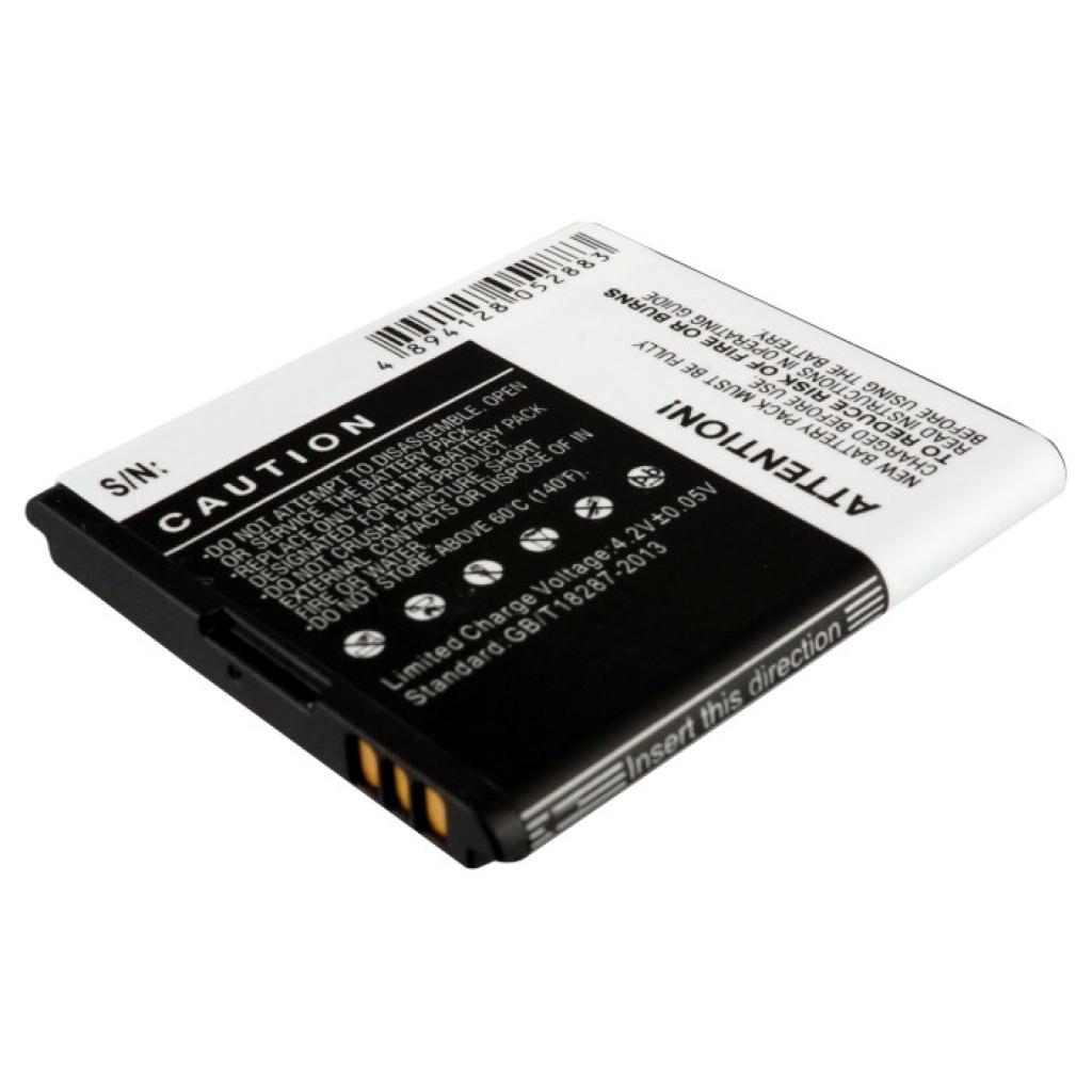 Flat label view CS-HU8650XL 1400mAh 5.18Wh Lithium-ion 3.7VDC HB5K1H