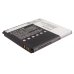 CS-HU8832XL battery caution side with barcode at top and contacts at bottom