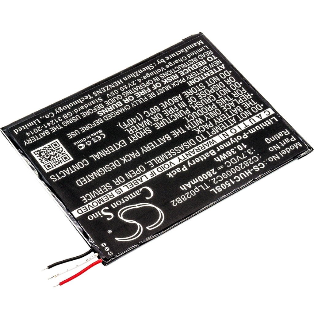 Batterij Vervangt TLp028BD