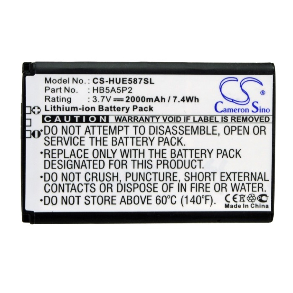 Batterijen Vervangt HB5A5P2