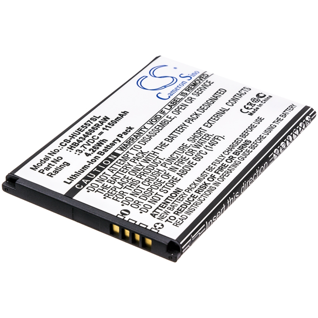 Batterij Vervangt HB434666RBC