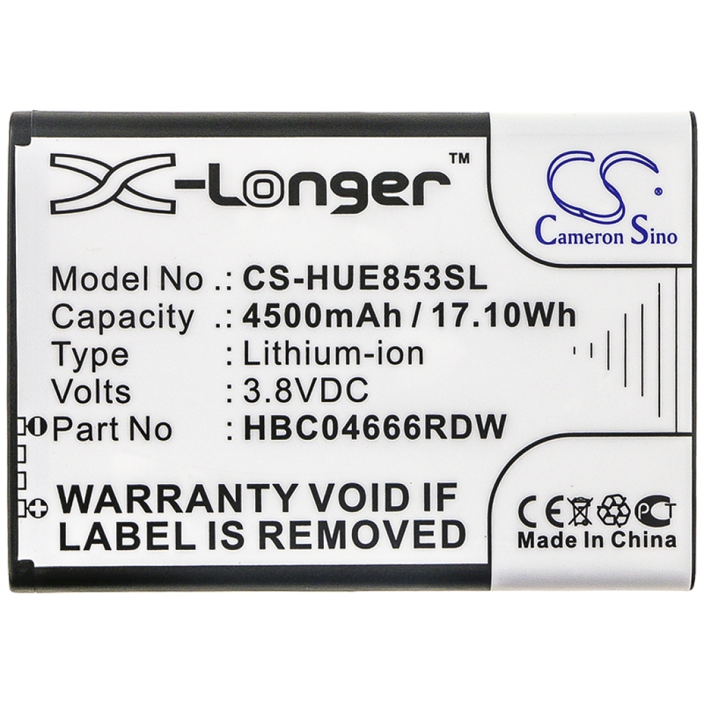 Compatibele batterijvervanging voor Huawei HBC04666RDW